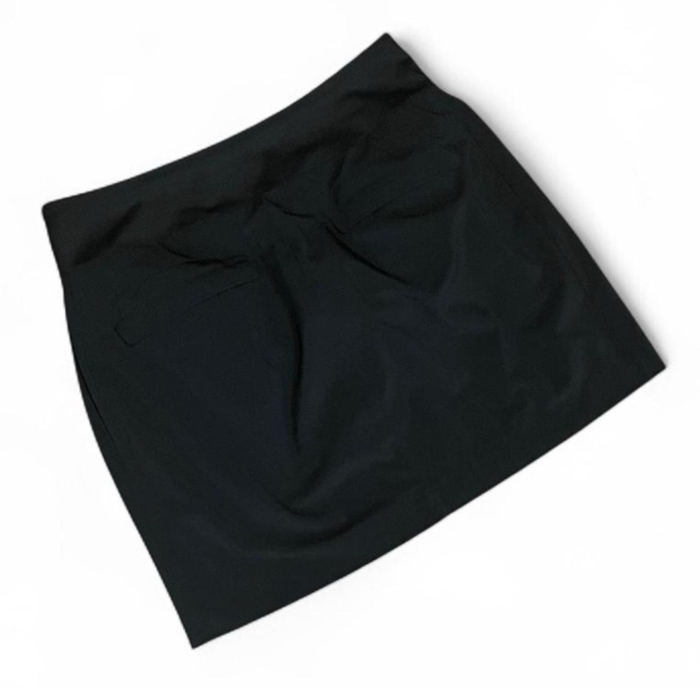 Athleta Black Athletic Skort Built-In Shorts with Pockets Size 8